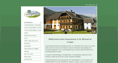 Desktop Screenshot of kasparbauer.at